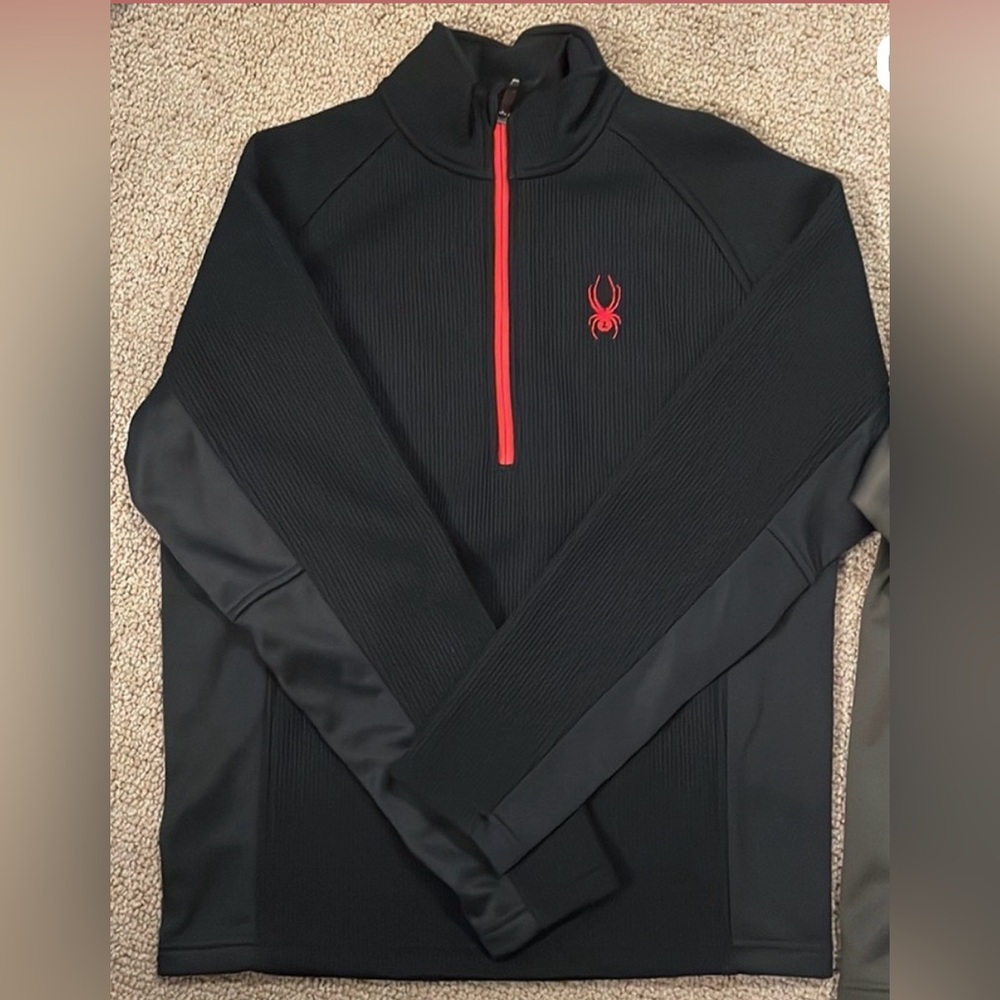 Spyder Black and Blue Jacket